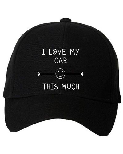 60 SECOND MAKEOVER I Love My Car This Much Black Cap