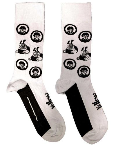 The Beatles Meanies Band Socks - White