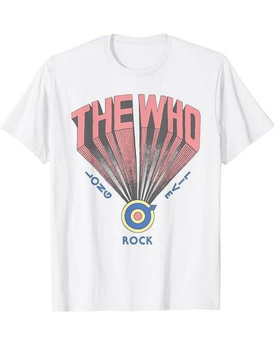 The Who Long Live Rock Cotton T-shirt - White