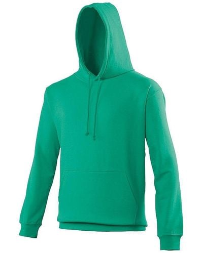 Awdis University Hooded Sweatshirt Hoodie - Green