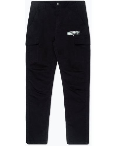 Hype Stretch Cargo Trousers - Black