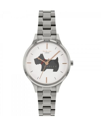 Radley Stainless Steel Fashion Analogue Quartz Watch - Ry4519 - White