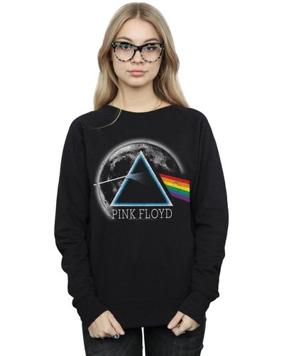 Pink Floyd Dark Side Of The Moon Distressed Sweatshirt - Black
