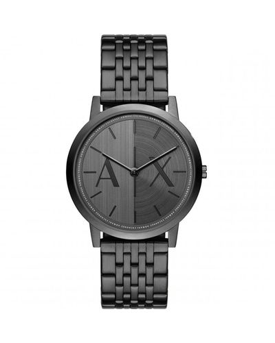 Armani Exchange Stainless Steel Fashion Analogue Quartz Watch - Ax2872 - Grey