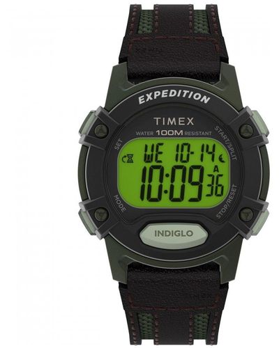 Timex Classic Digital Watch - Tw4b24400 - Green