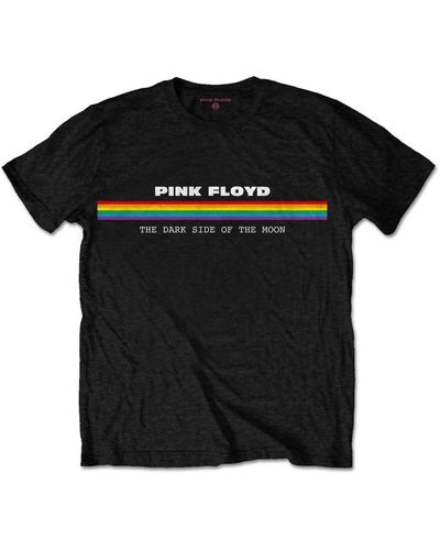 Pink Floyd Dark Side Of The Moon Spectrum T-shirt - Black