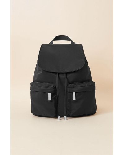 Accessorize Zip Backpack - Black