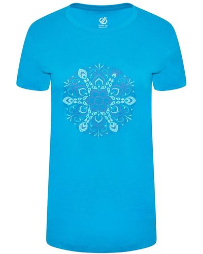 Dare 2b 'ease Of Mind' Cotton Blend T-shirt - Blue