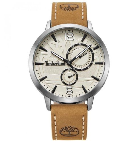 Timberland Leverett Fashion Analogue Quartz Watch - Tdwgf2182102 - Metallic