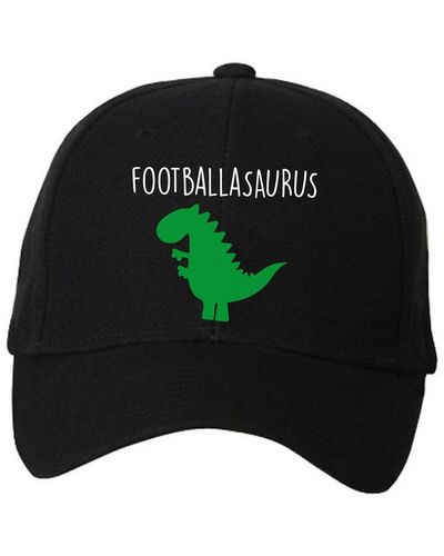 60 SECOND MAKEOVER Footballer Dinosaur Baseball Cap - Green