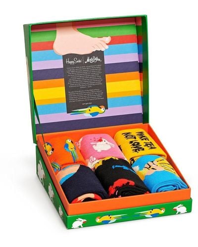 Happy Socks Monty Python 6-pack Collector's Edition Sock Gift Set - Multicolour