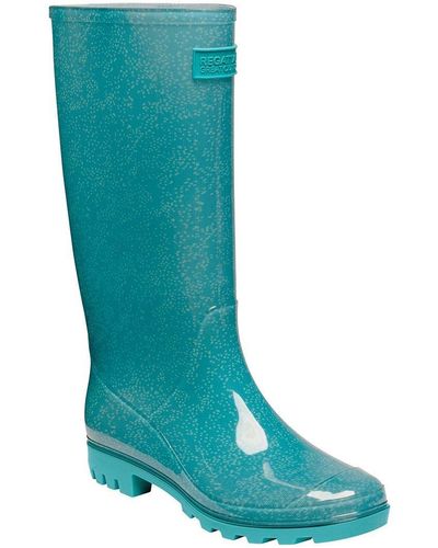 Regatta 'lady Wenlock' Waterproof Wellington Boots - Blue