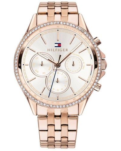 Tommy Hilfiger Watch Plated Stainless Steel Classic Watch - 1781978 - Metallic