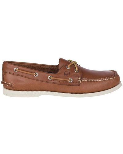 Sperry Top-Sider 'authentic Original' Leather Lace Boat Shoes - Brown