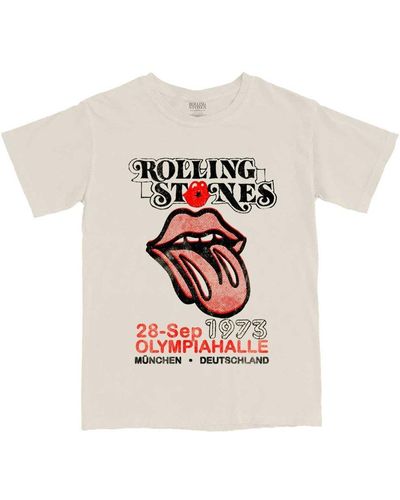 The Rolling Stones Munich ́73 Cotton T-shirt - White