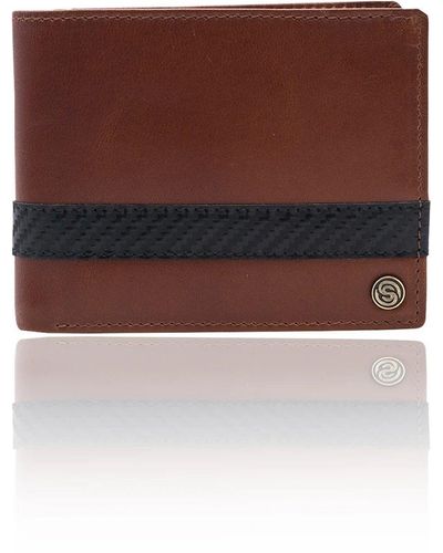 Silver Street London Breswell Leather Bifold Wallet - Brown