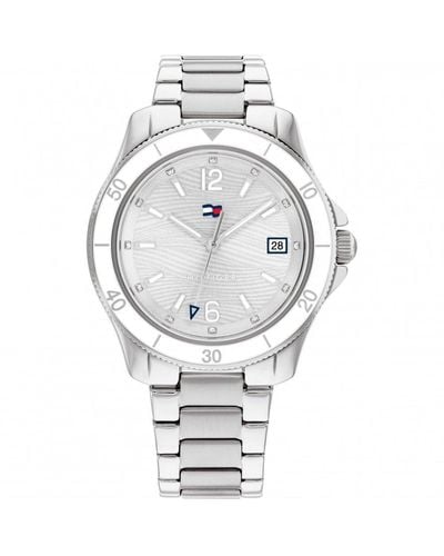 Tommy Hilfiger Brooke Stainless Steel Classic Analogue Quartz Watch - 1782512 - Grey