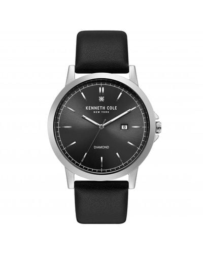 Kenneth Cole Fashion Analogue Quartz Watch - Kc50555002 - Black