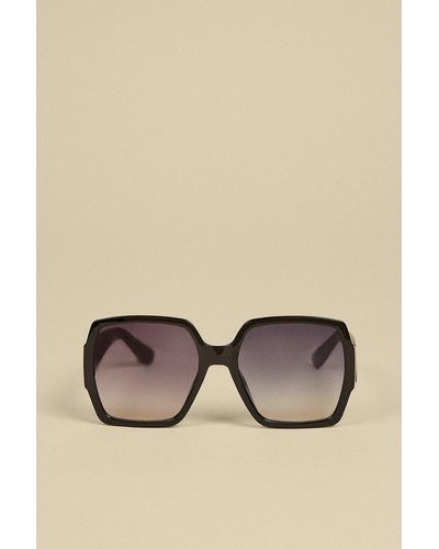 Oasis Soft Hexagon Sunglasses - Natural