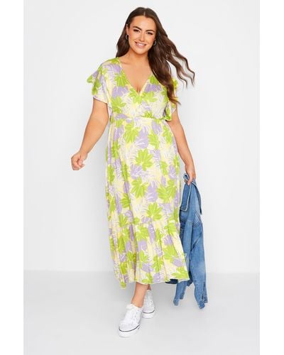 Yours Maxi Dress - Yellow