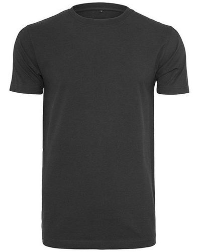 Build Your Brand Cotton Slim T-shirt - Black