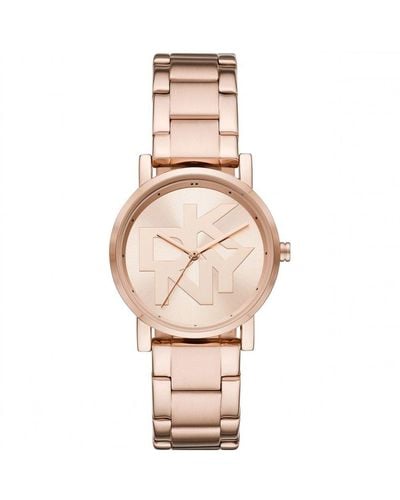 DKNY Soho Fashion Analogue Quartz Watch - Ny2958 - Metallic