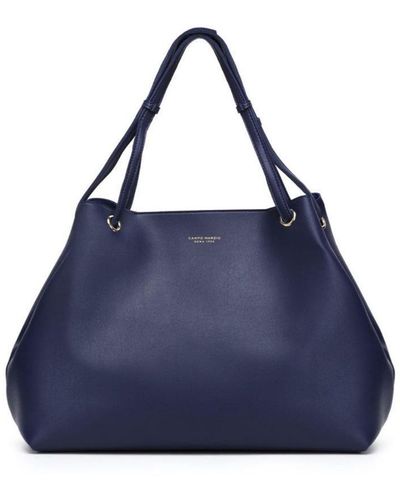 Campo Marzio Catrin Shoulder Bag With Inner Bag - Blue