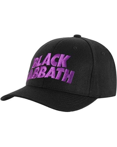Black Sabbath Demon Logo Baseball Cap - Black