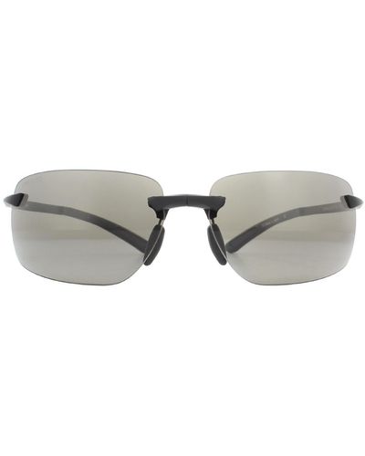 Serengeti Wrap Matte Black Phd 2.0 Polarized Cpg Sunglasses - Grey
