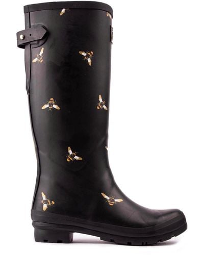 Joules Bees Boots - Black