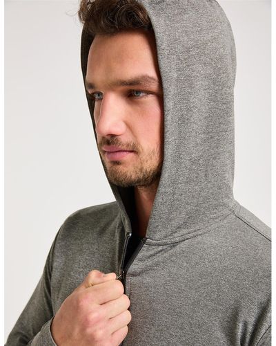 Venice Beach Hoodie Sportswear Jacket In Quick Dry Fabric - Grey