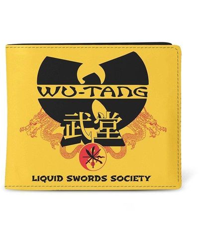 Rocksax Wu-tang Wallet - Liquid Swords - Yellow