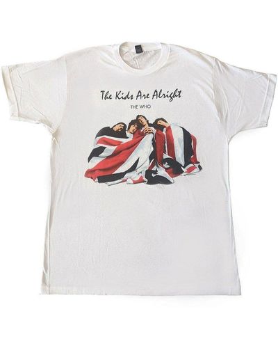 The Who The Are Alright T-shirt - White