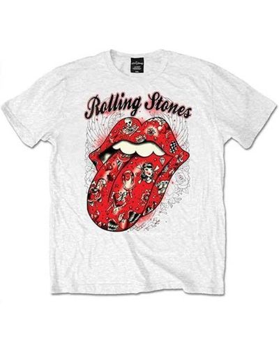 The Rolling Stones Tattoo T-shirt - Red