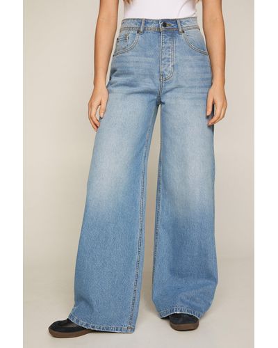 Nasty Gal The Denim Baggy Jeans - Blue