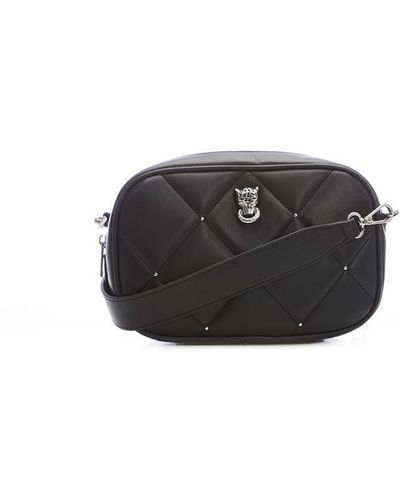 Moda In Pelle 'penelope Bag' Porvair Clutch - Black
