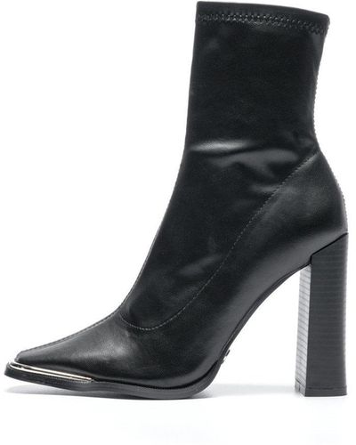 Novo Black 'zapacle' High Heeled Boots