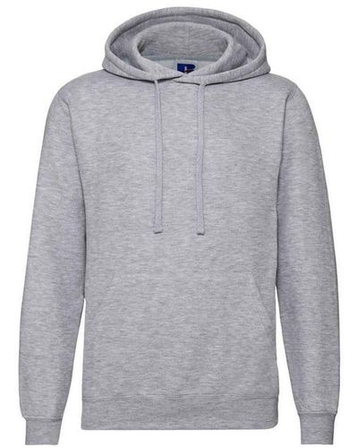 Russell Hooded Sweatshirt - Grey