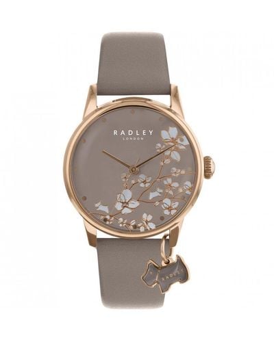 Radley Plated Stainless Steel Fashion Analogue Quartz Watch - Ry2690 - Brown