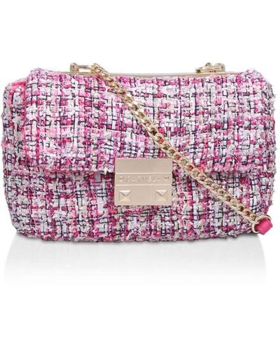 Carvela Kurt Geiger 'brooklyn Mini' Fabric Bag - Pink