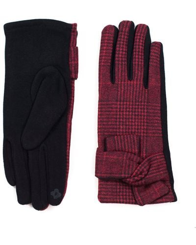 Hot Squash Chequered Gloves