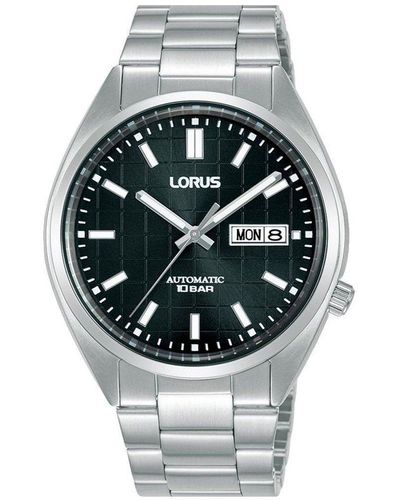Lorus Automatic Stainless Steel Classic Analogue Automatic Watch - Rl491ax9 - Grey