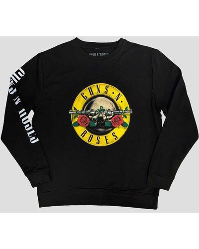 Guns N Roses Classic Pistols Logo Sweatshirt - Black