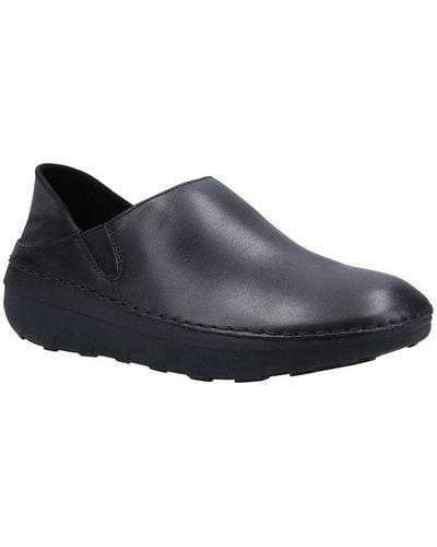 Fitflop 'superloafer' Slip On Shoes - Black