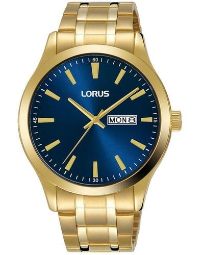 Lorus Classic Analogue Quartz Watch - Rh340ax9 - Blue