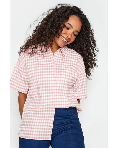 M&CO. Short Sleeve Shirt - Pink