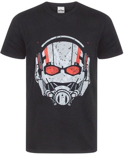 Marvel Official Ant-man Helmet T-shirt - Black
