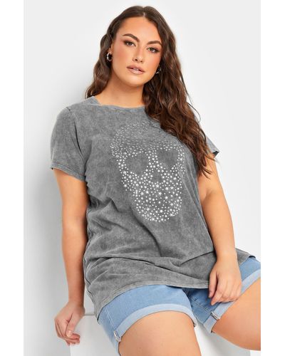 Yours Short Sleeve T-shirt - Grey