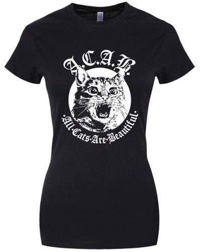 Grindstore All Cats Are Beautiful T-shirt - Black