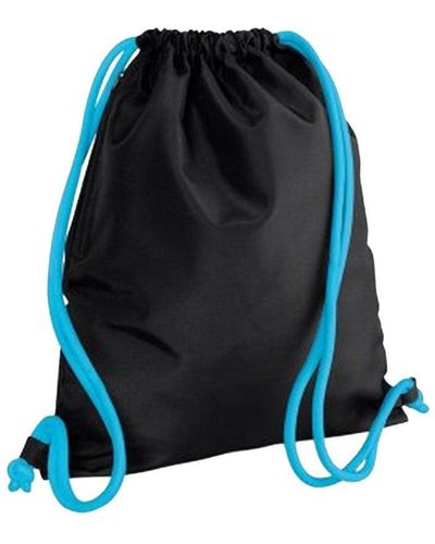 Bagbase Icon Drawstring Bag Gymsac Pack Of 2 - Blue